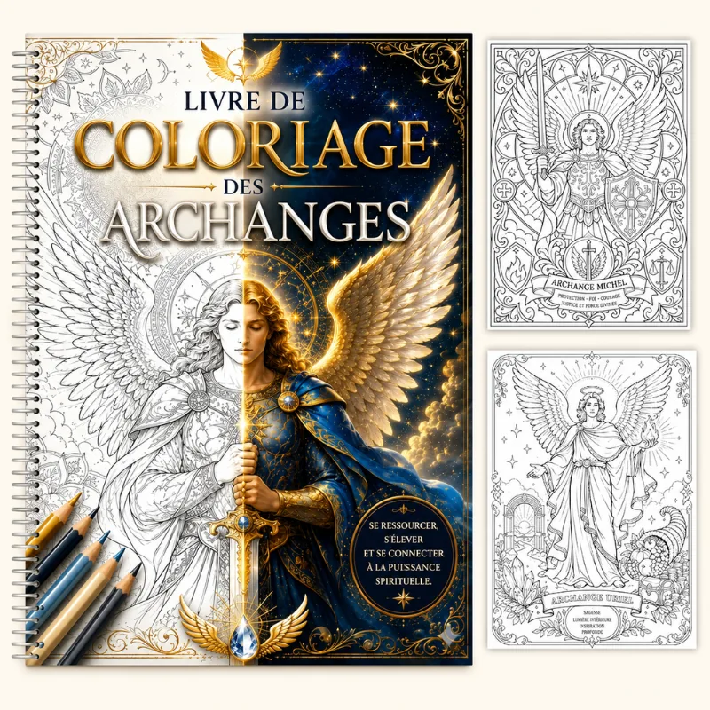 Livre de Coloriage des Archanges