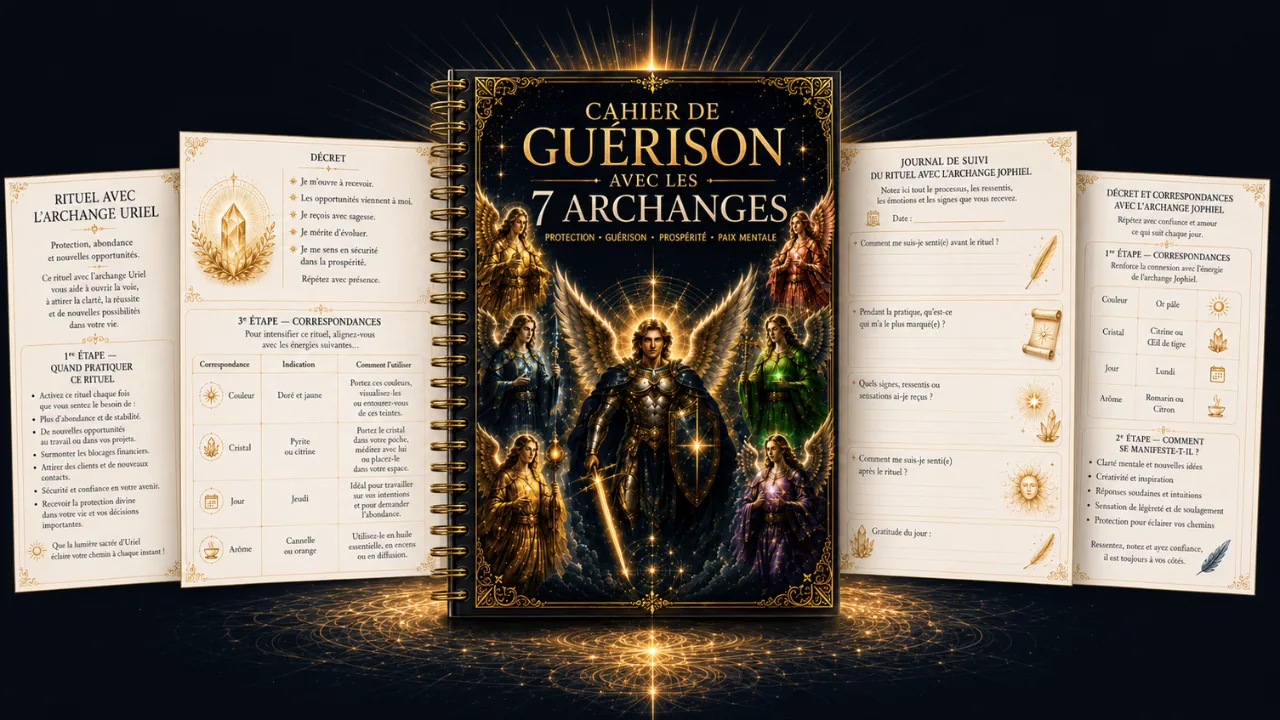 Cahier de Guérison avec les 7 Archanges